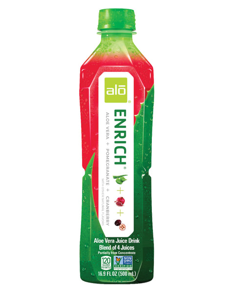 ALO Enrich Aloe Vera Pomegranate & Cranberry 500ml – Fresh Food Enterprises
