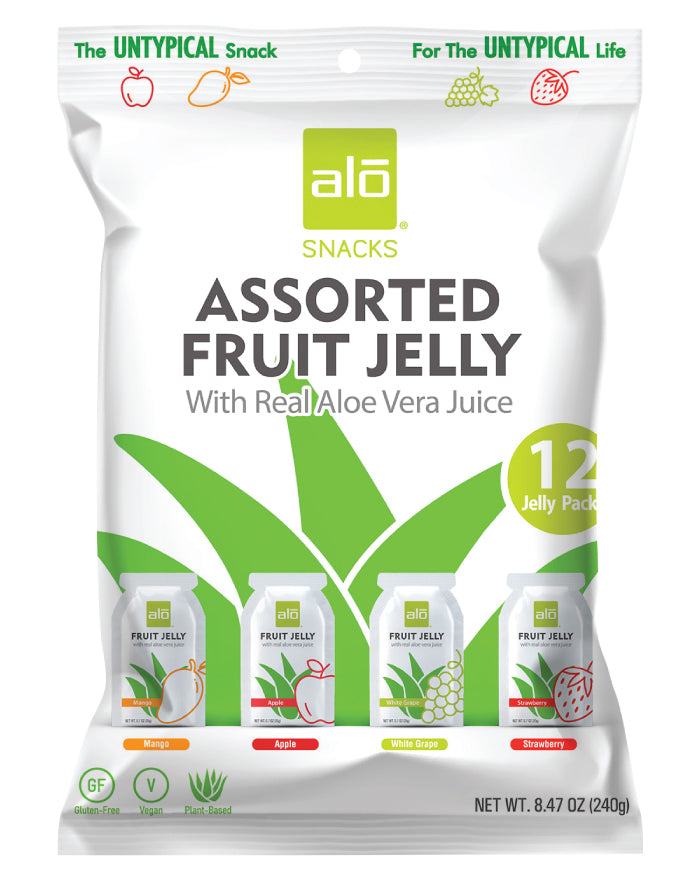 ALO Assorted Fruit Jelly - Multipack (12 pcs) 240g