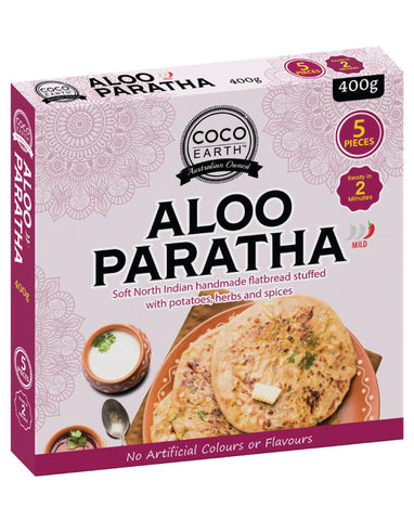Coco Earth Aloo Paratha (4 Pack) 400g