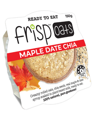 Frisp Ready to Eat Oats And Mylk - Maple Date & Chia 150g