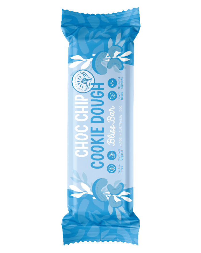 Food to Nourish Bliss Bar Choc Chip Cookie Dough 40g