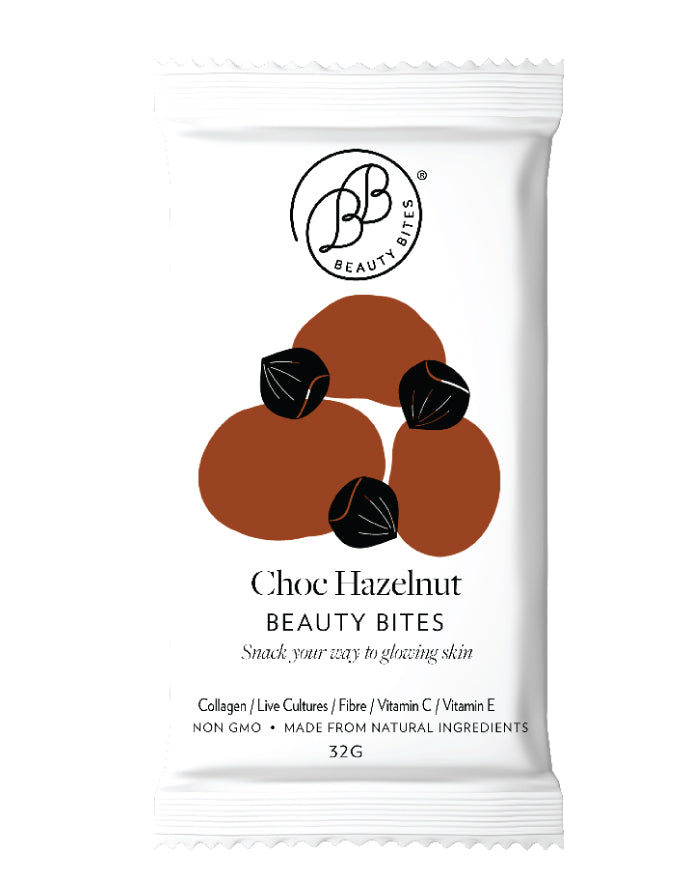 Krumbled Beauty Bites Choc Hazelnut 32g