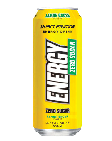 Muscle Nation Energy Drink Lemon Crush 500ml