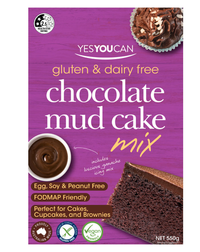YesYouCan Chocolate Mud Cake Mix 550g