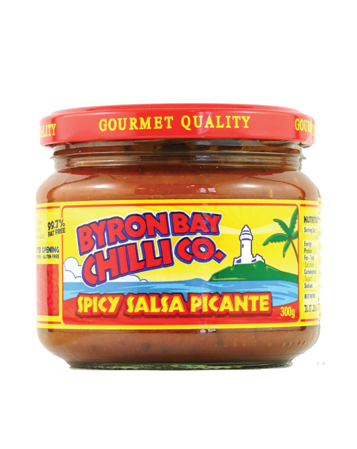 Byron Bay Chilli Spicy Salsa Picante 300g - Fresh Food Enterprises