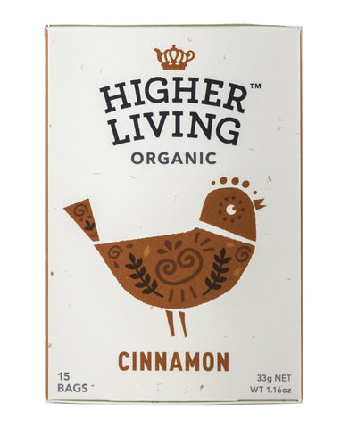 Higher Living Organic Cinnamon 3 x 26g - Fresh Food Enterprises
