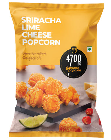 4700BC Sriracha Lime Cheese Gourmet Popcorn 75g gluten free snack pack