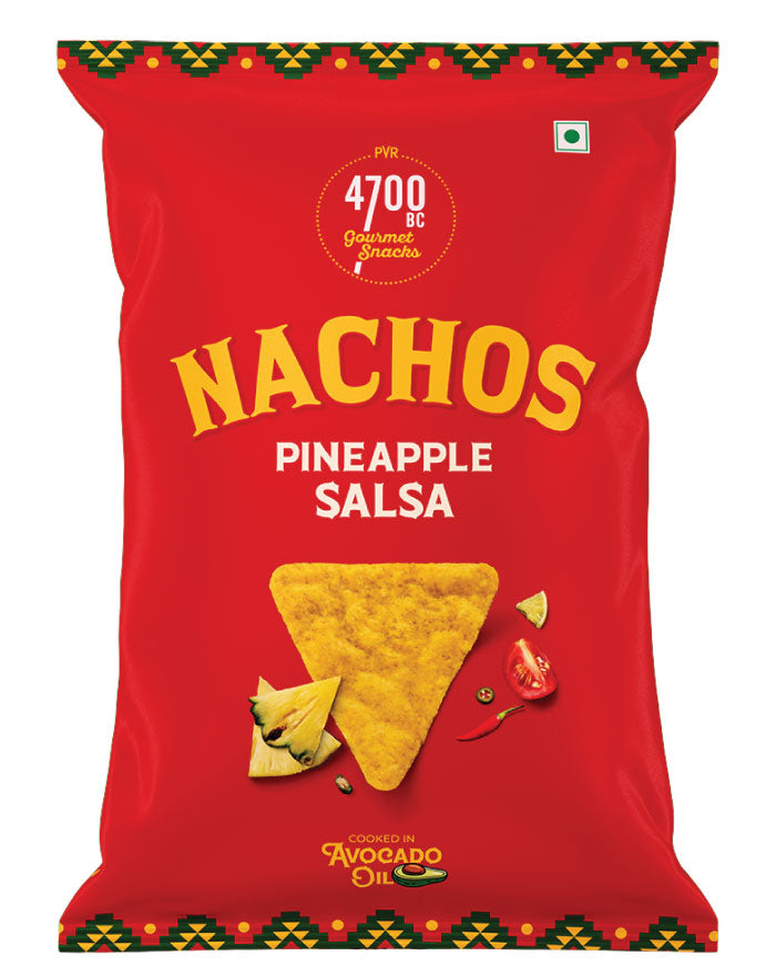 4700BC Nachos Pineapple Salsa 60g wholesale avocado oil corn snack