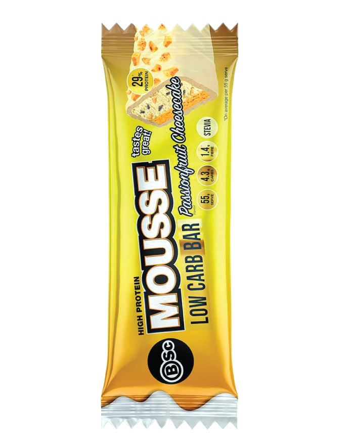 BSc Mousse Bar Passionfruit Cheesecake 55g