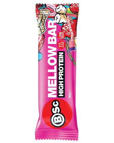 BSc Mellow Bar Strawberry 50g