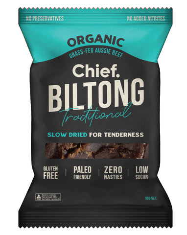 Chief Nutrition Traditional Beef Biltong 90g