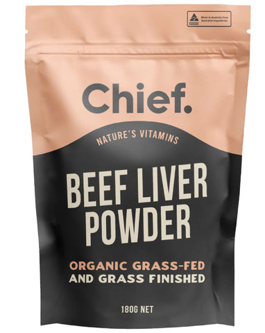 Chief Nutrition Organic Liver Powder 180g