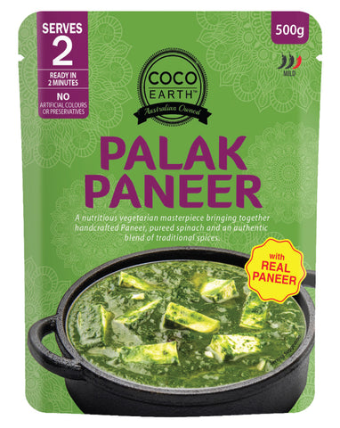 Coco Earth Palak Paneer Curry (2 Serves) 500g