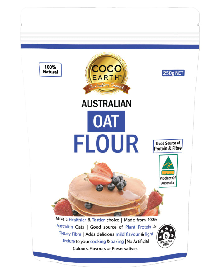 Coco Earth Organic Oat Flour 250g