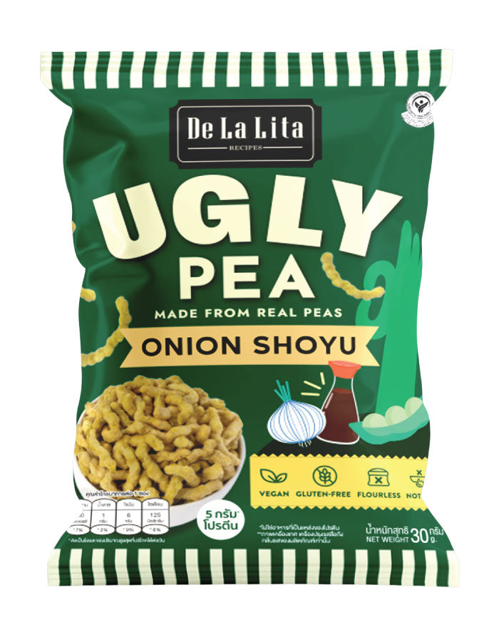 De La Lita Ugly Peas Onion Shoyu 30g