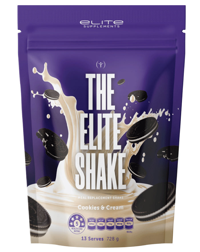 ELITE Meal Replacement Powder Cookies & Cream 728g