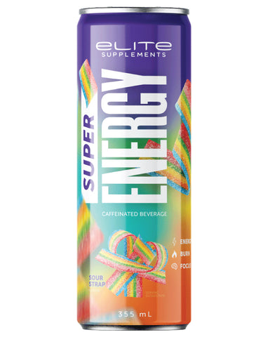 Elite Super Energy Sour Strap 355ml