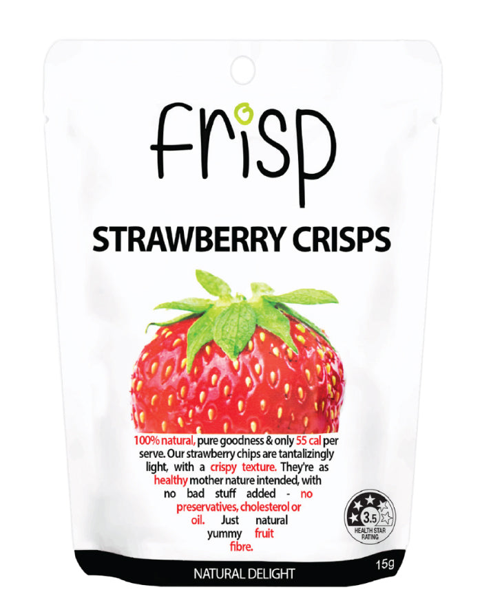 Frisp Strawberry Crisps 15g