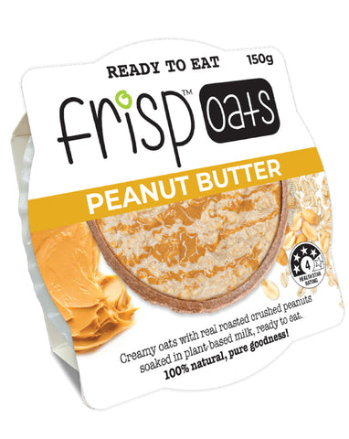 Frisp Ready to Eat Oats And Mylk - Peanut Butter 150g