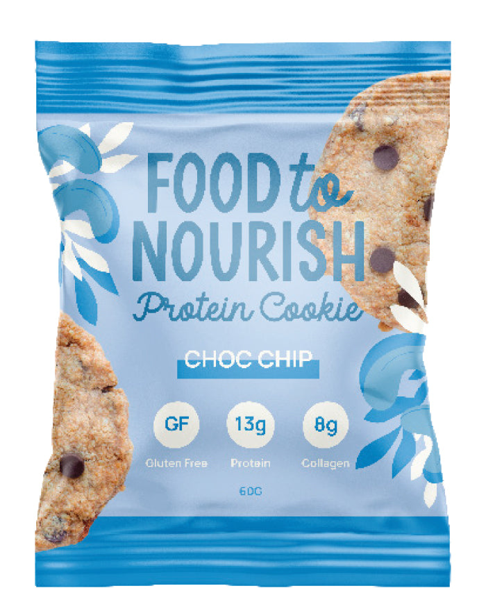 Food to Nourish Collagen Protein Cookie Choc Chip 60g