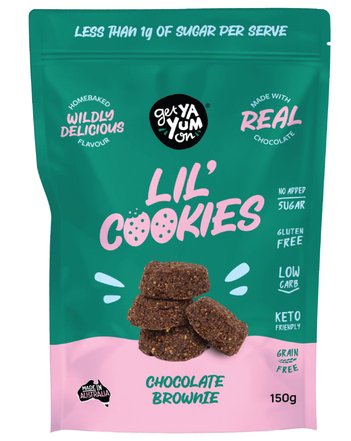 Get Ya Yum On Share Pack Cookies Brownies 150g