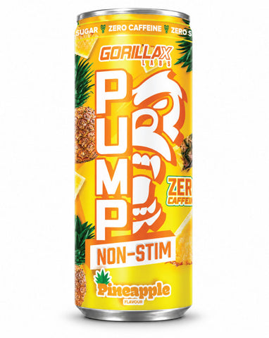 Gorilla X Labs Pump RTD Pineapple 355ml wholesale performance drink for Australian retailers