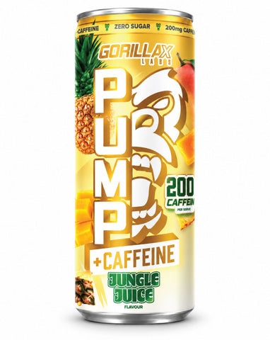 Gorilla X Labs Pump + Caffeine RTD Jungle Juice 355ml wholesale pre-workout drink