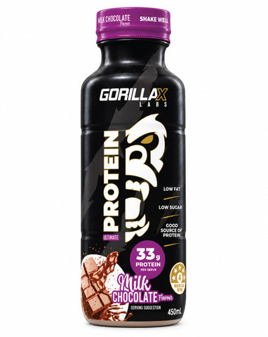 Gorilla X Labs RTD Protein Shake Milk Chocolate 450ml wholesale protein drink for Australian retailers
