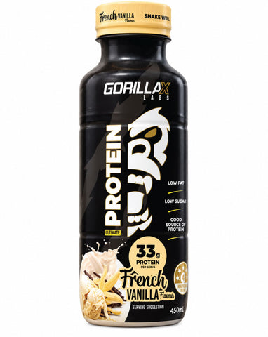 Gorilla X Labs RTD Protein Shake Vanilla 450ml wholesale protein drink for Australian retailers