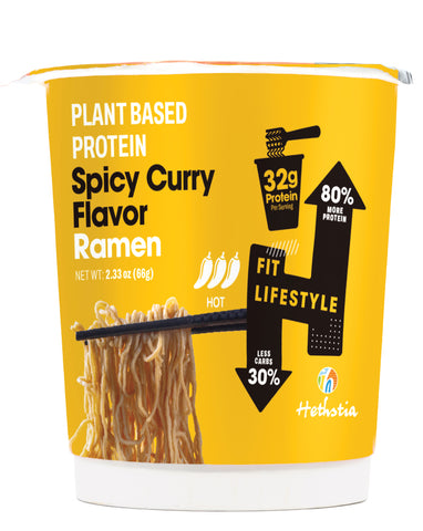 Hethstia High Protein Ramen Spicy Curry 62g