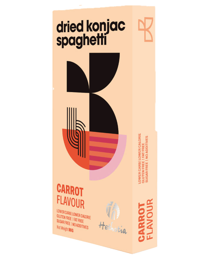 Hethstia Dried Konjac Carrot Spaghetti 80g