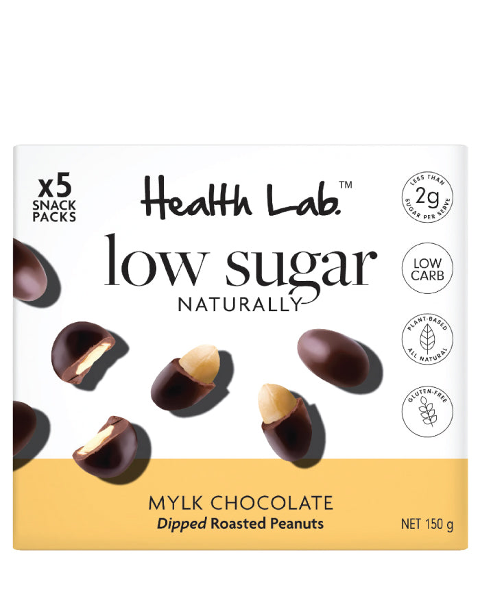 Health Lab Low Sugar Mylk Peanuts 150g