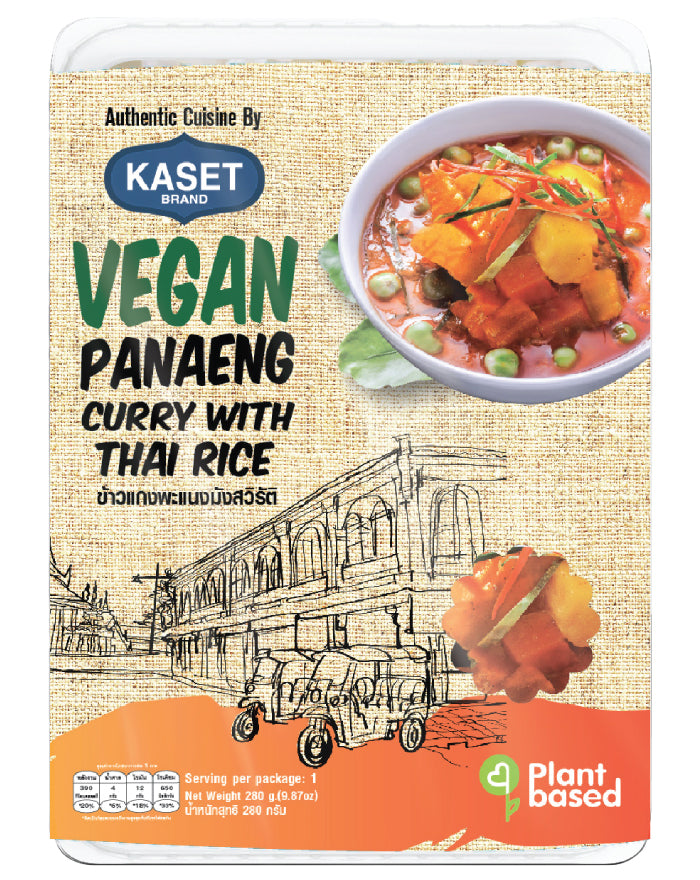 Kaset Ready to Eat Meal Panaeng Curry with Rice 280g