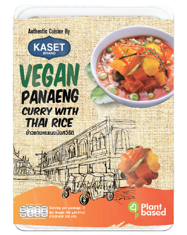 Kaset Ready to Eat Meal Panaeng Curry with Rice 280g