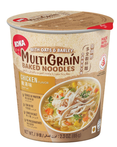 KOKA Baked Multigrain Cup Noodles - Chicken 65g