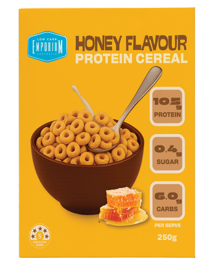 Low Carb Emporium Low Carb Protein Cereal Frosted Hoops 250g