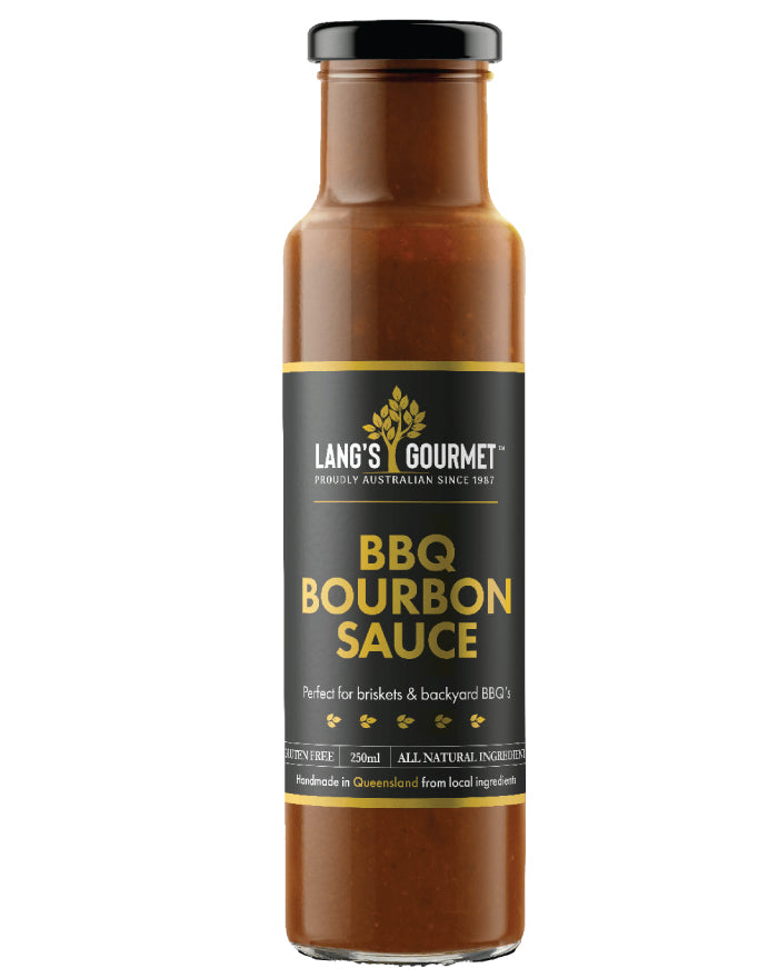 Lang's Gourmet BBQ Bourbon Sauce 250ml