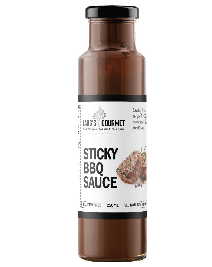 Lang's Gourmet Sticky BBQ Sauce 250ml