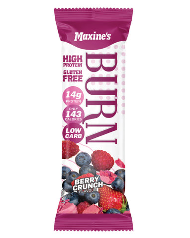 Maxine's Burn Bar Berry Crunch 40g