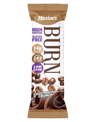 Maxine's Burn Bar Choc Mocha Crunch 40g