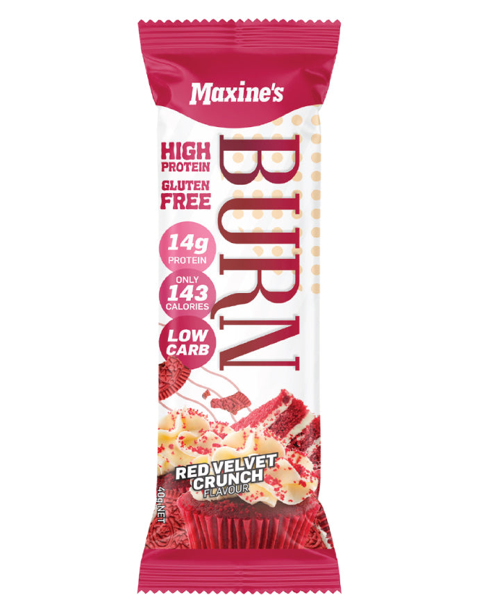 Maxine's Burn Bar Red Velvet Crunch 40g