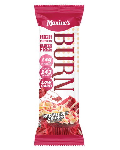 Maxine's Burn Bar Red Velvet Crunch 40g