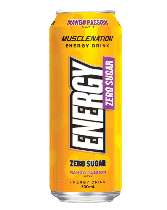 Muscle Nation Energy Drink Mango Passion 500ml