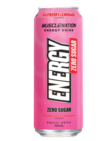 Muscle Nation Energy Drink Raspberry Lemonade 500ml