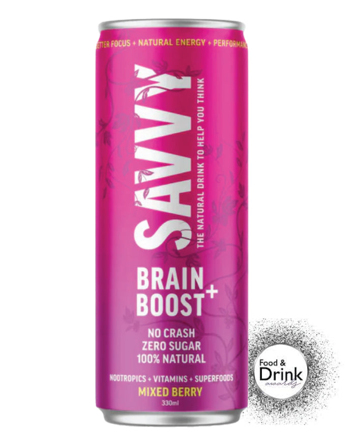 SAVVY Brain Boost - Mixed Berry 330ml