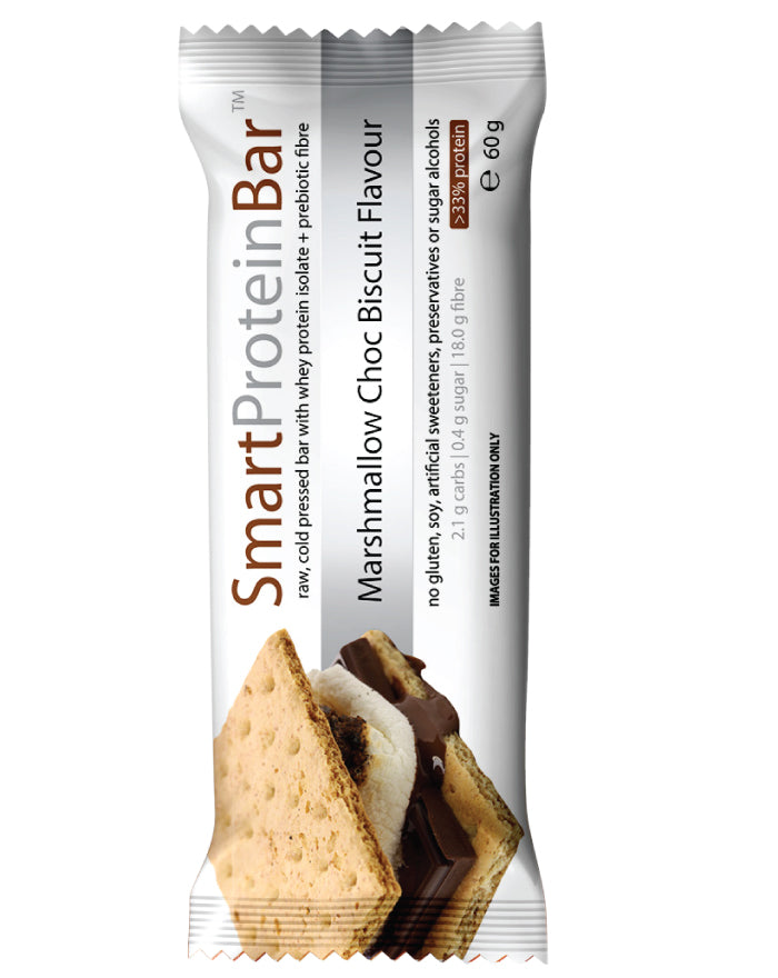 Smart Protein Bar - Marshmallow Choc Biscuit 60g