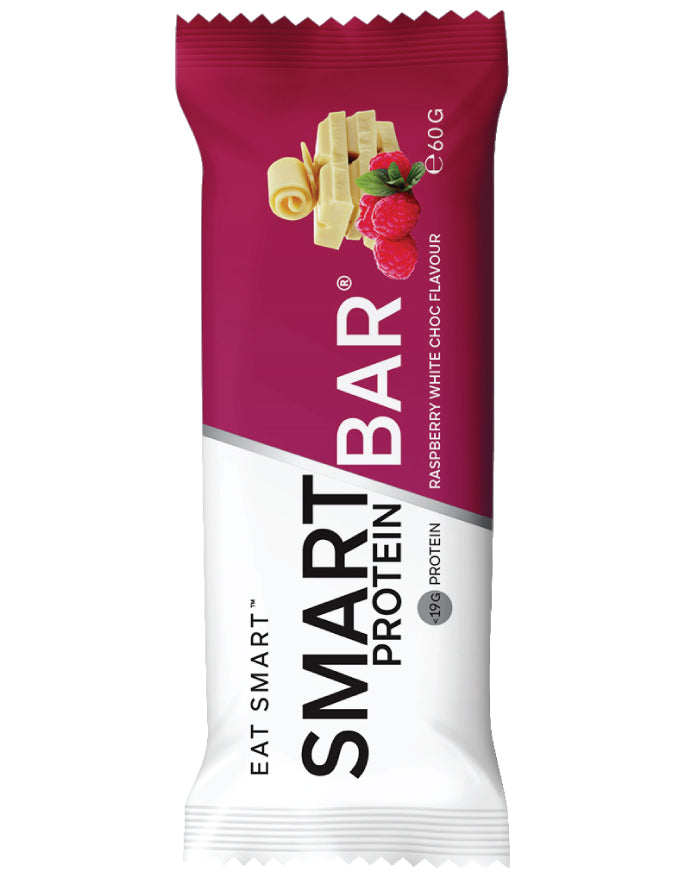 Smart Protein Bar Raspberry White Choc 60g