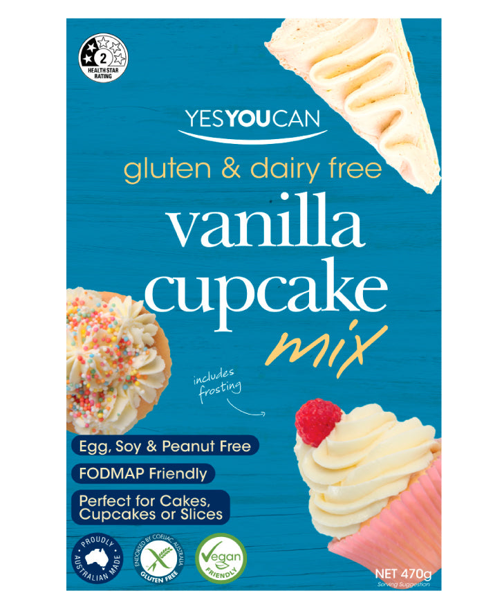YesYouCan Vanilla Cupcake Mix 470g