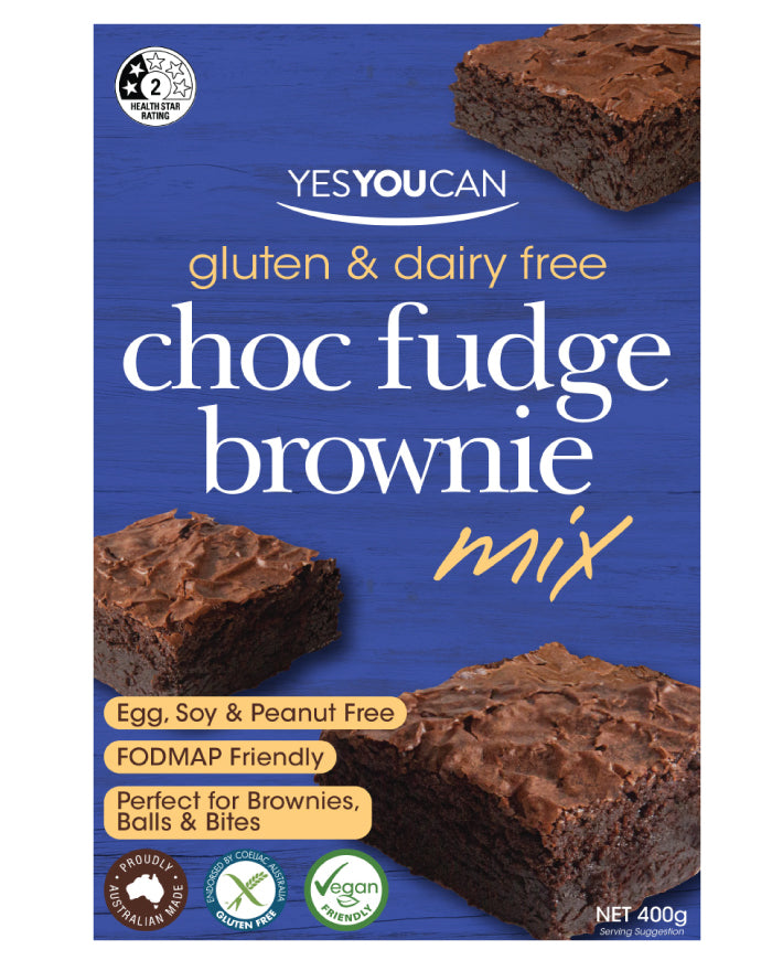 YesYouCan Choc Choc Fudge Brownie Mix 400g