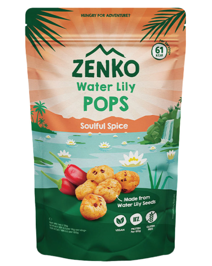 Zenko Water Lily Pops Spicy 28g